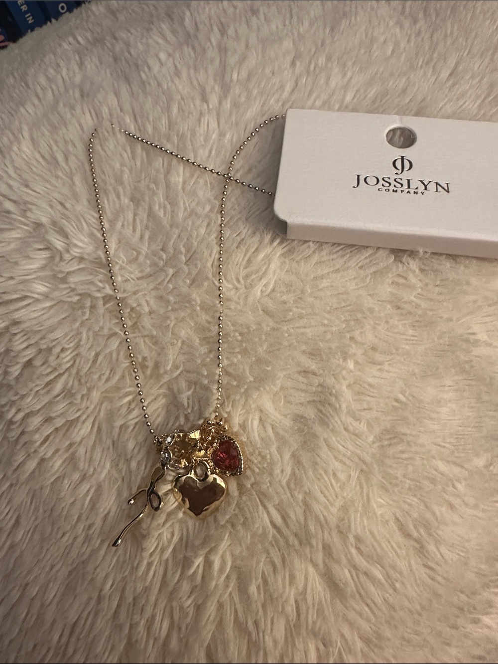 NWT Gold Charm Necklace - 18-20”